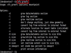 Linux下xfs扩展方法指南