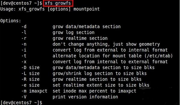  Linux下xfs扩展方法指南