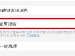 手机钉钉中怎么设置全屏语音？手机钉钉中设置全屏语音的方法