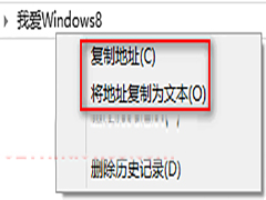 Win8如何快速复制文件完整地址